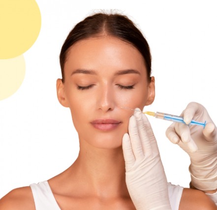 Odstranění hlubokých nosoretních rýh a pokleslých ústních koutků výplněmi